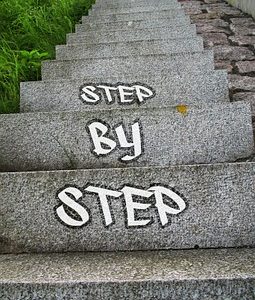 Step by step